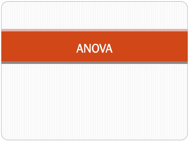 anova anova n.w