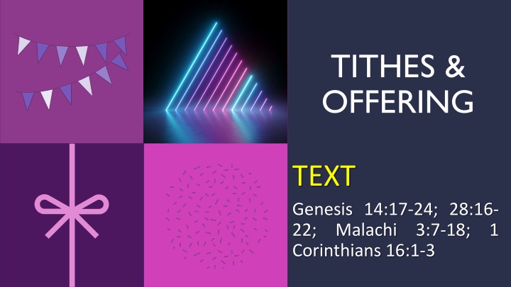 tithes offering n.w