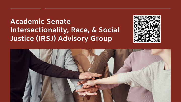 academic senate intersectionality race social n.w