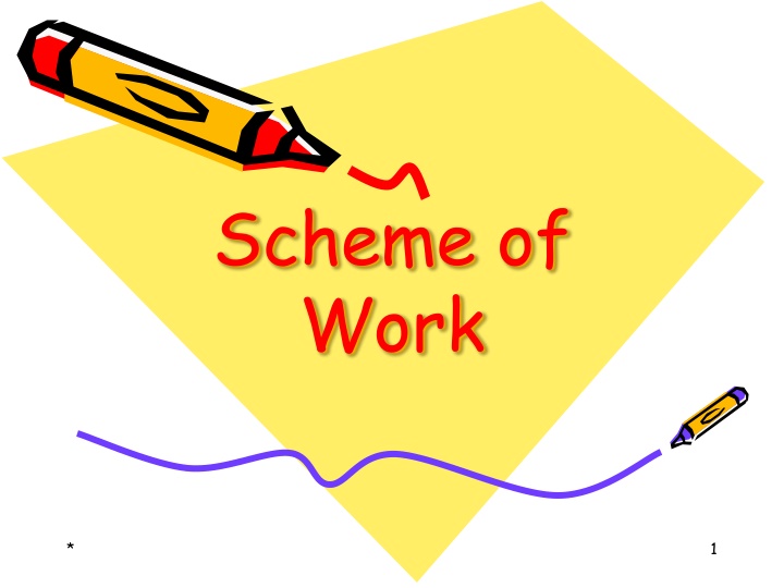 scheme of work n.w