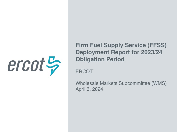 firm fuel supply service ffss deployment report n.w