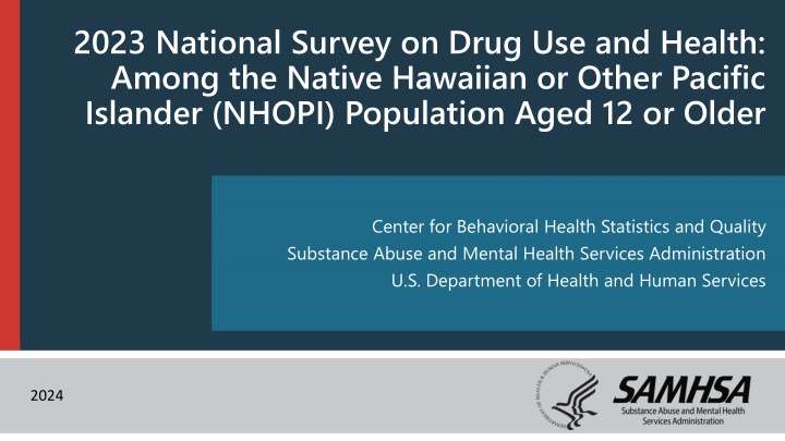 2023 national survey on drug use and health among n.w