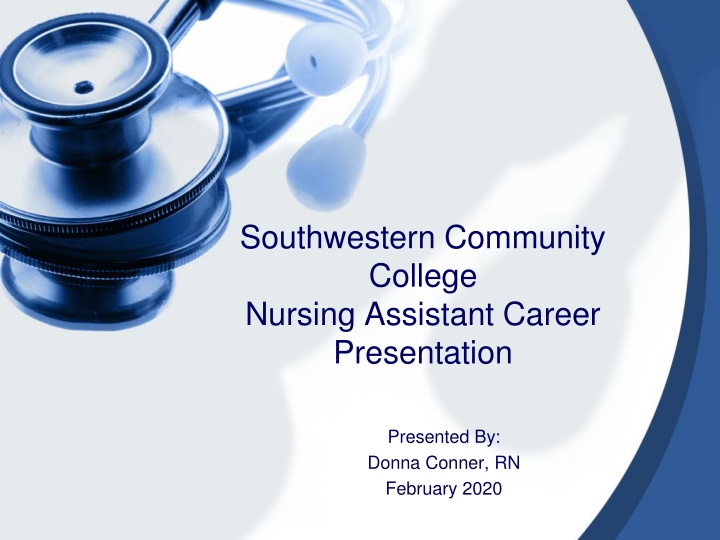 southwestern community college nursing assistant n.w