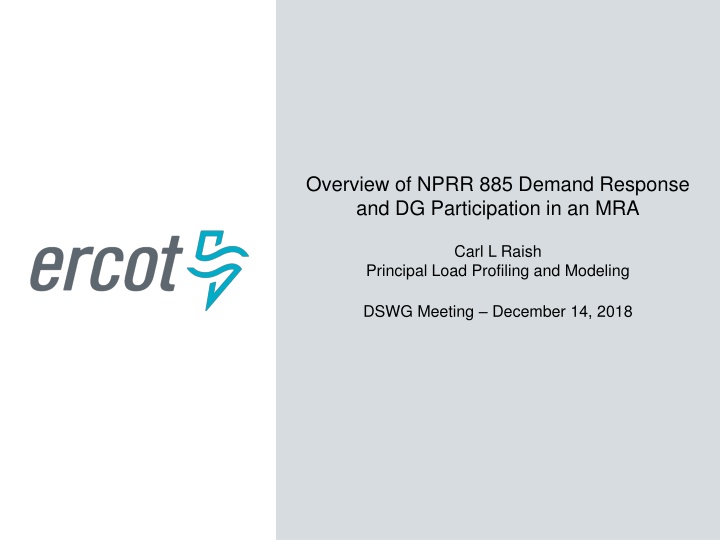 overview of nprr 885 demand response n.w
