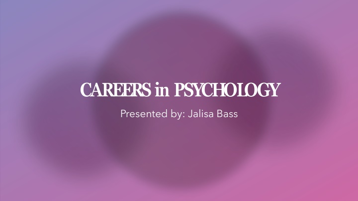 careers in psychology n.w