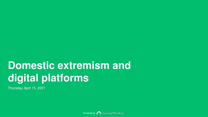 domestic extremism and digital platforms n.w