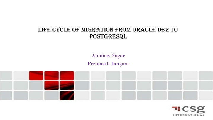 life cycle of migration from oracle n.w