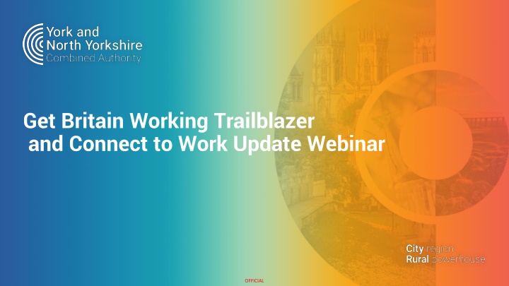 get britain working trailblazer and connect n.w