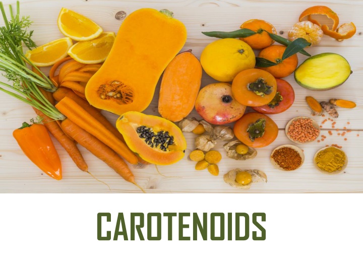 carotenoids n.w