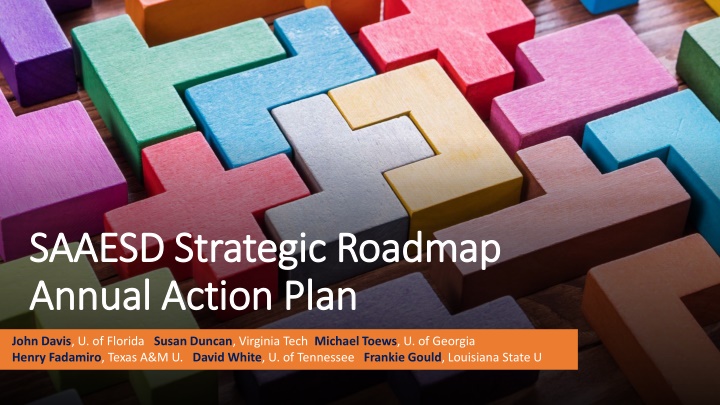 saaesd strategic roadmap saaesd strategic roadmap n.w