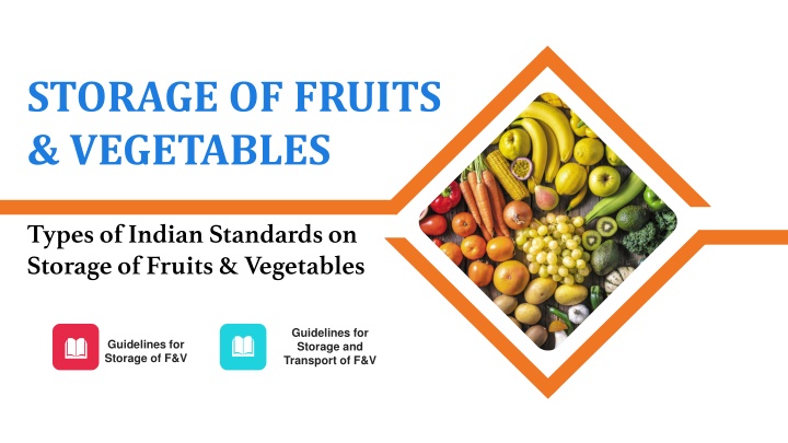 storage of fruits vegetables n.w