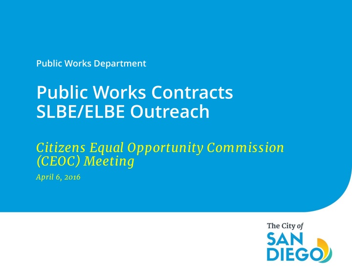 public works department n.w