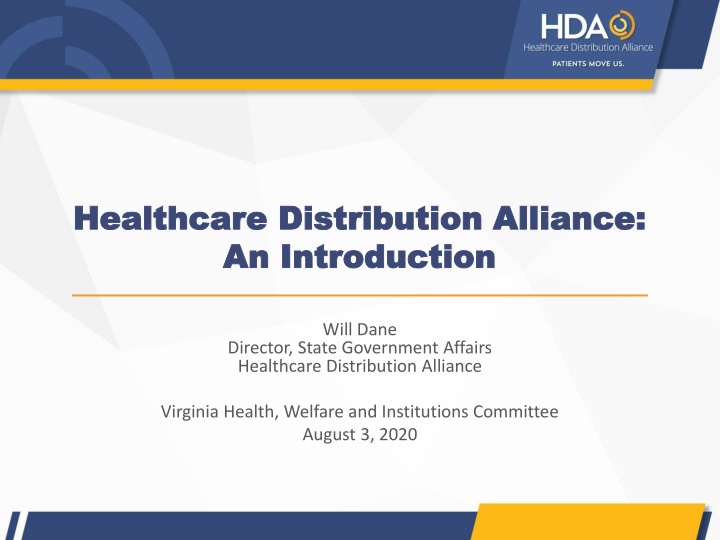 healthcare distribution alliance healthcare n.w