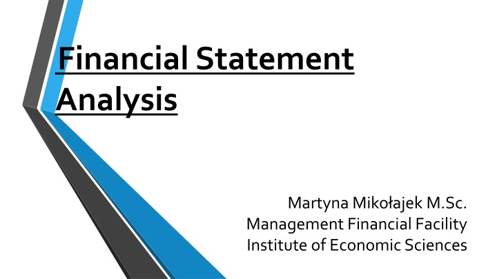 financial statement analysis n.w