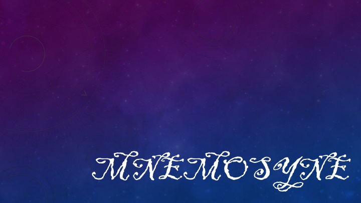 mnemosyne n.w