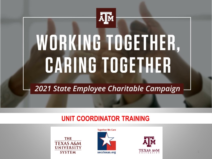unit coordinator training n.w
