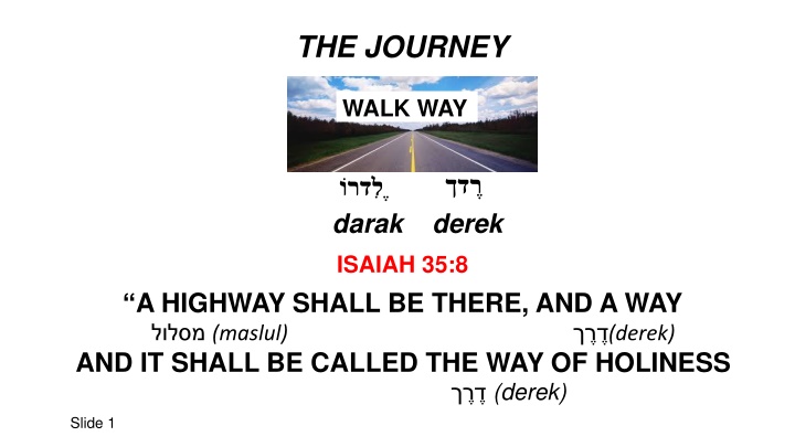 the journey n.w