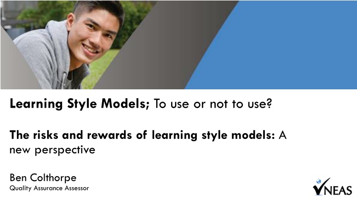 learning style models to use or not to use n.w