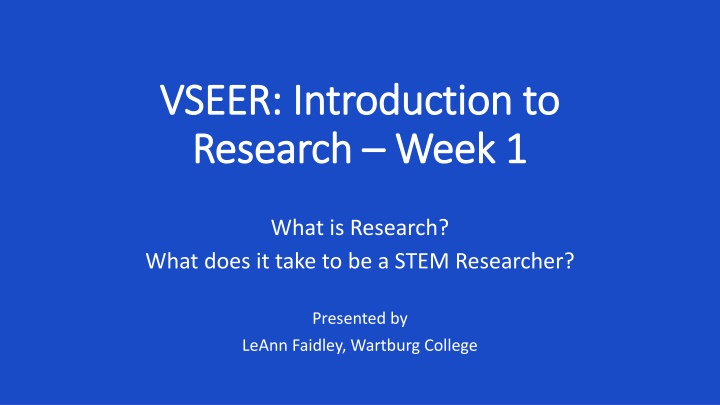 vseer introduction to vseer introduction n.w