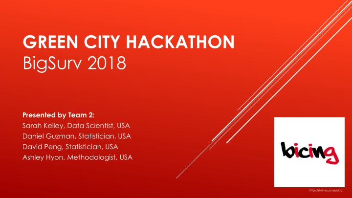 green city hackathon bigsurv 2018 n.w
