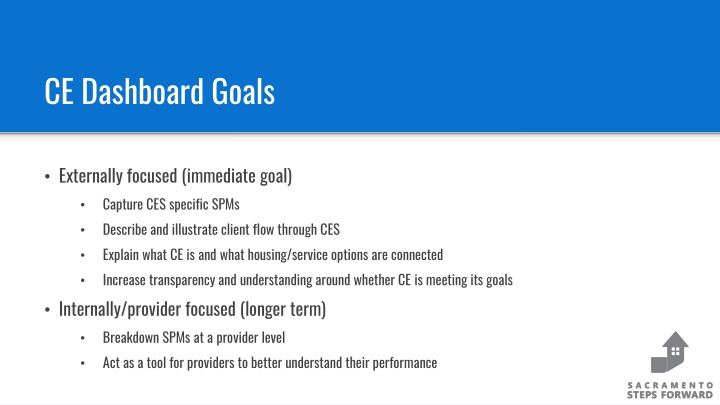 ce dashboard goals n.w