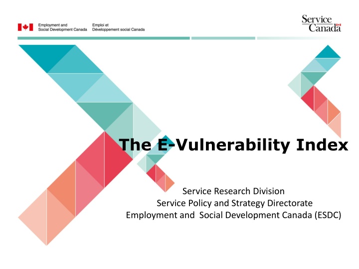 the e vulnerability index n.w