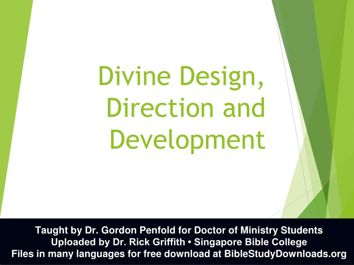 divine design direction and development n.w
