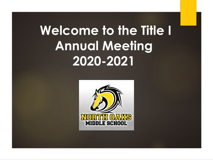 welcome to the title i annual meeting 2020 2021 n.w