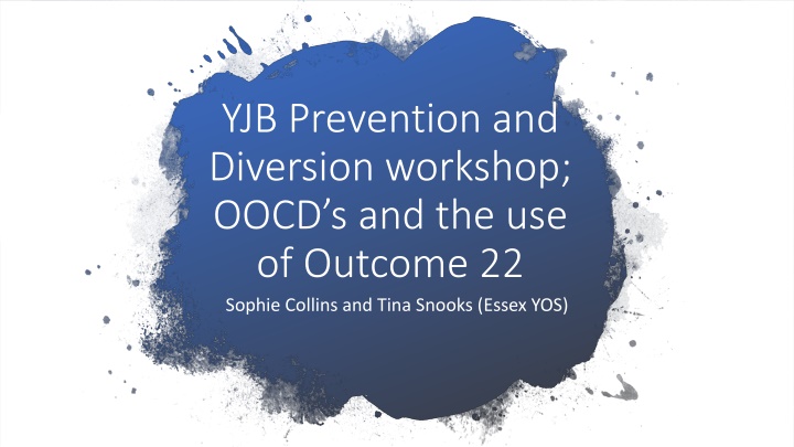 yjb prevention and diversion workshop oocd n.w
