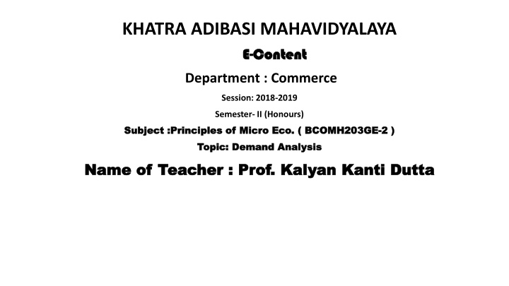 khatra adibasi mahavidyalaya e e content content n.w