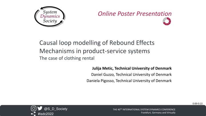 online poster presentation n.w