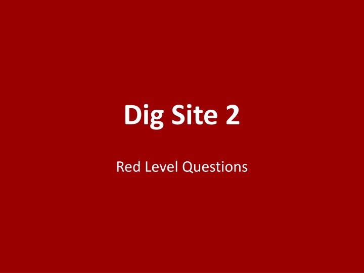 dig site 2 n.w