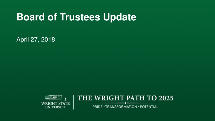 board of trustees update n.w