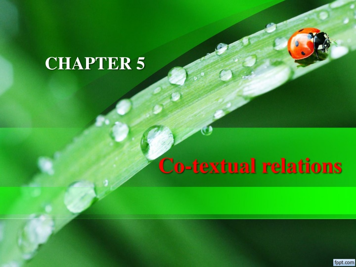 chapter 5 n.w