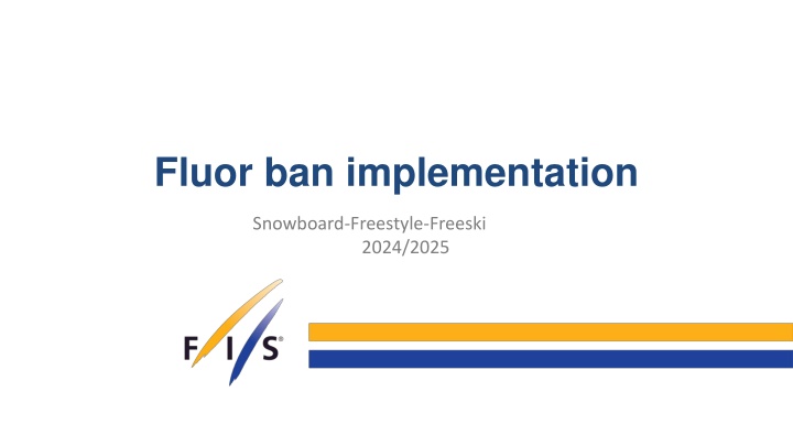 fluor ban implementation n.w