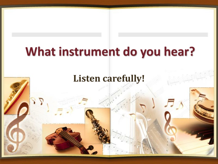 what instrument do you hear n.w