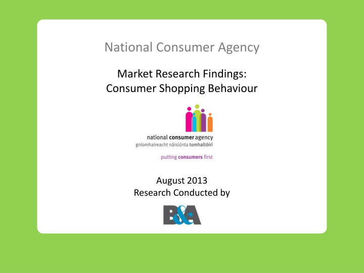 national consumer agency n.w