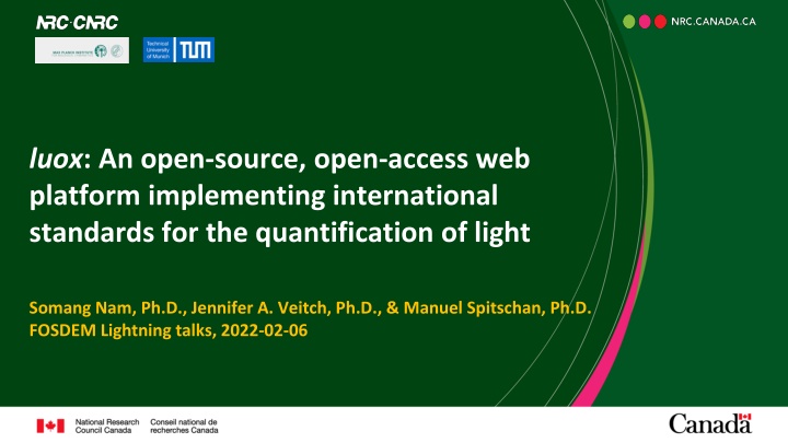 luox an open source open access web platform n.w