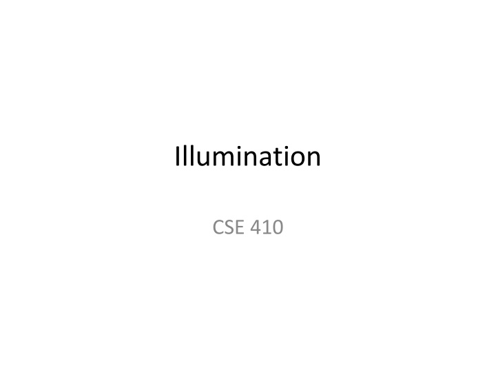 illumination n.w