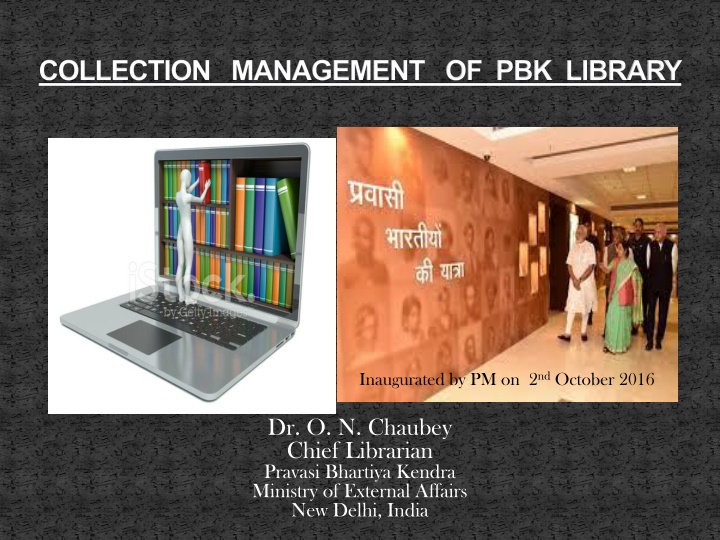 collection management of pbk library n.w