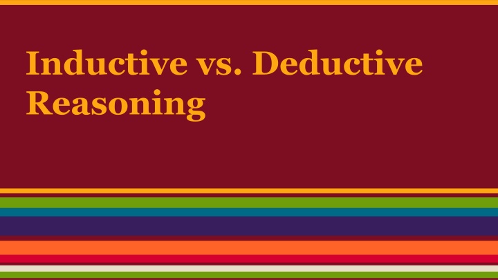 inductive vs deductive reasoning n.w