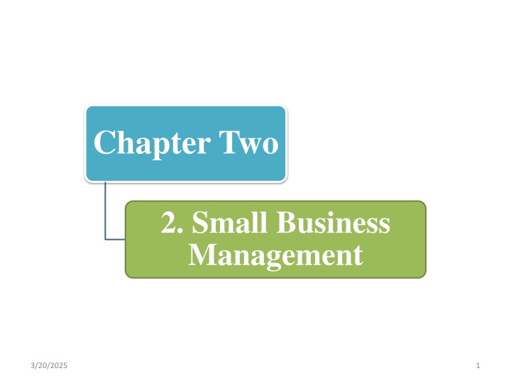 chapter two n.w
