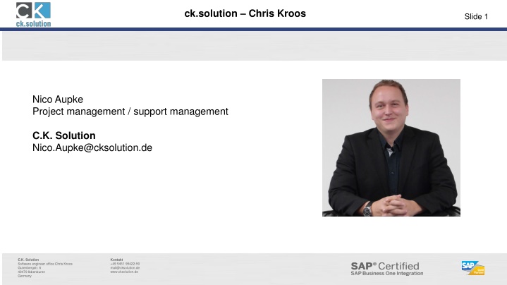 ck solution chris kroos n.w