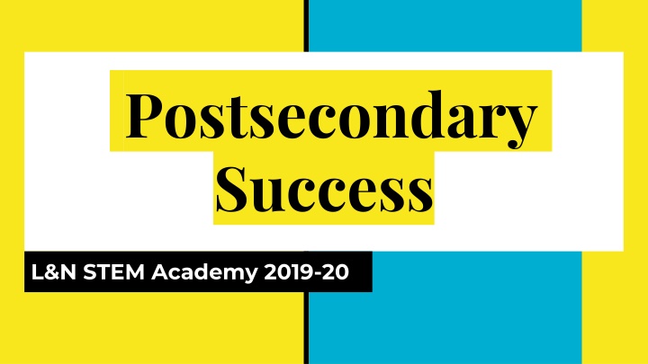 postsecondary success n.w