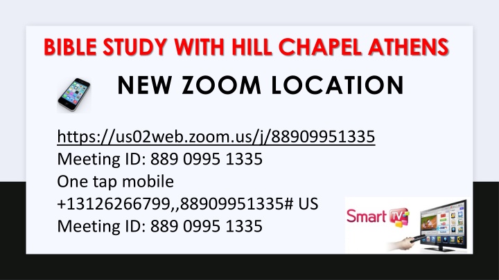 bible study with hill chapel athens n.w