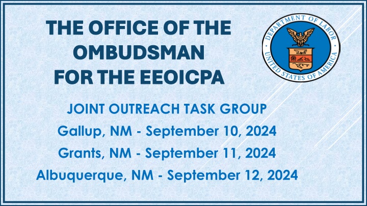 the office of the the office of the ombudsman n.w