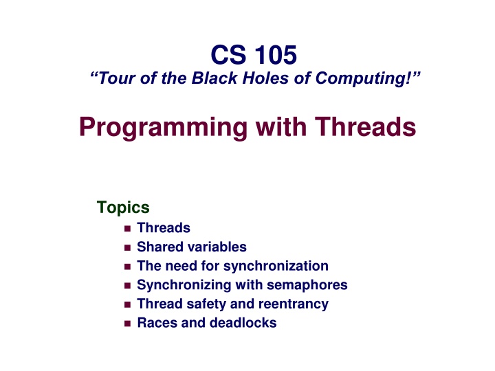 cs 105 n.w