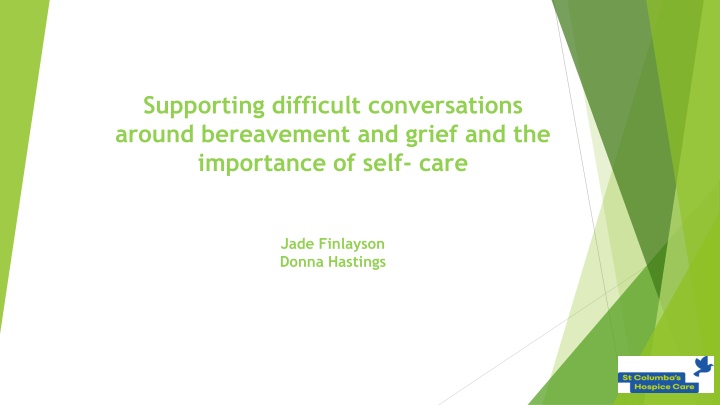 supporting difficult conversations around n.w