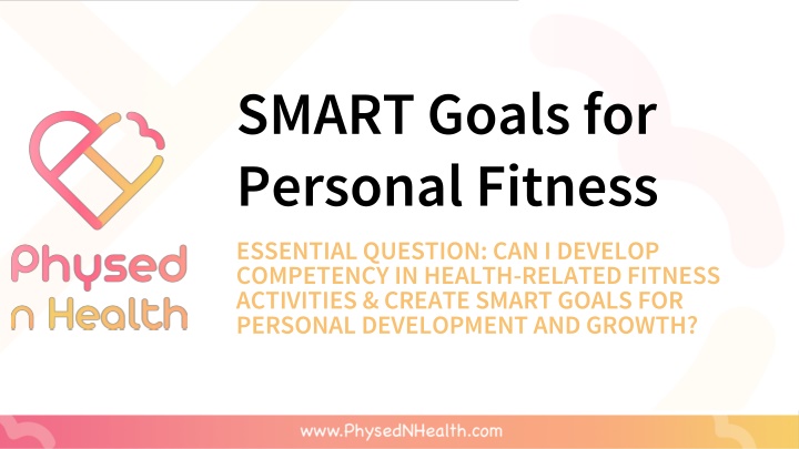 smart goals for personal fitness essential n.w
