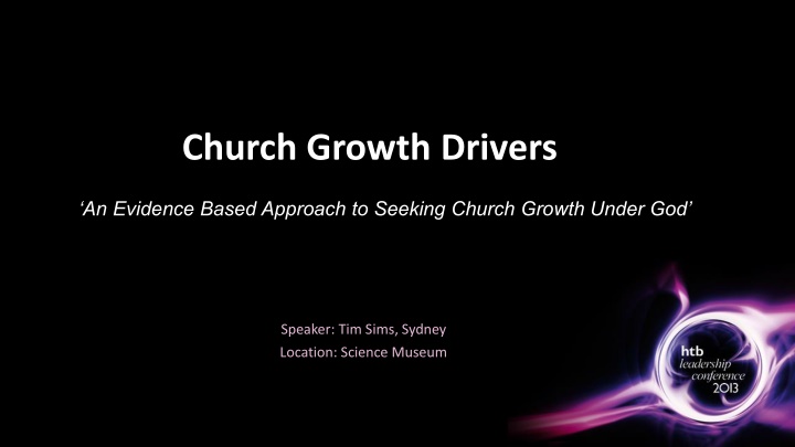 church growth drivers n.w